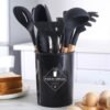 O1CN01a1cXx42AWh3K7ZRPK_2213831778211-0-cib.jpg Silicone 12-Piece Wooden Kitchen Set