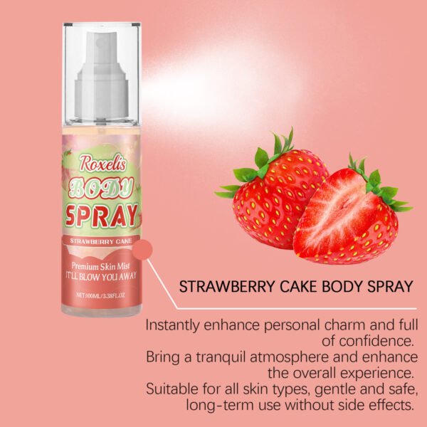 568463250 Roxelis Strawberry Cake Body Spray