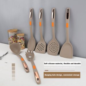 7-Piece Silicone Pack Nylon Cookware Set