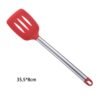 568461118 Stainless Steel Silicone Kitchen Utensil Set