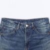 566226817 Mid waist loose ripped jeans