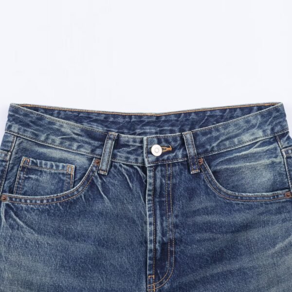 566226817 Mid waist loose ripped jeans