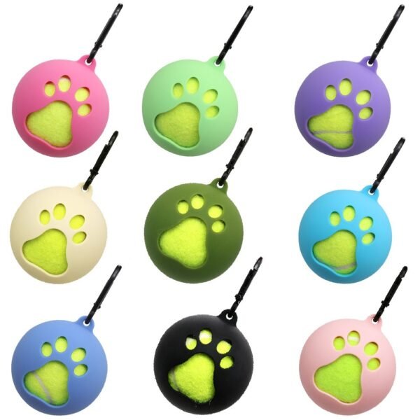 Pet Tennis Rack Set Toy Ball