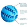 568529766 Interactive Rubber Balls Puppy Chewing Toys