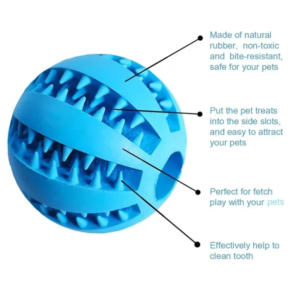 568529766 Interactive Rubber Balls Puppy Chewing Toys