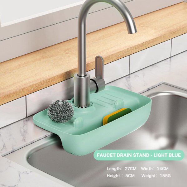 Faucet Splash Proof Drainage Rack