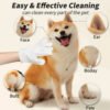 566225190 Pet supplies pet ear cleaning wipes ear care finger cots ear cleaning 