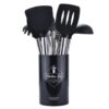 568461115 Stainless Steel Silicone Kitchen Utensil Set