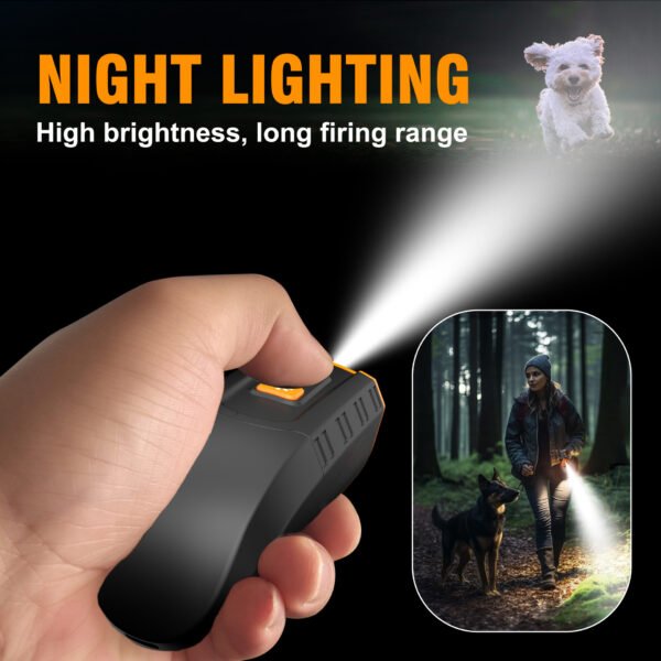 566224956 Handheld Ultrasonic Dog Trainer Portable Barking Stopper Dog Repellent Pet Training Supplies
