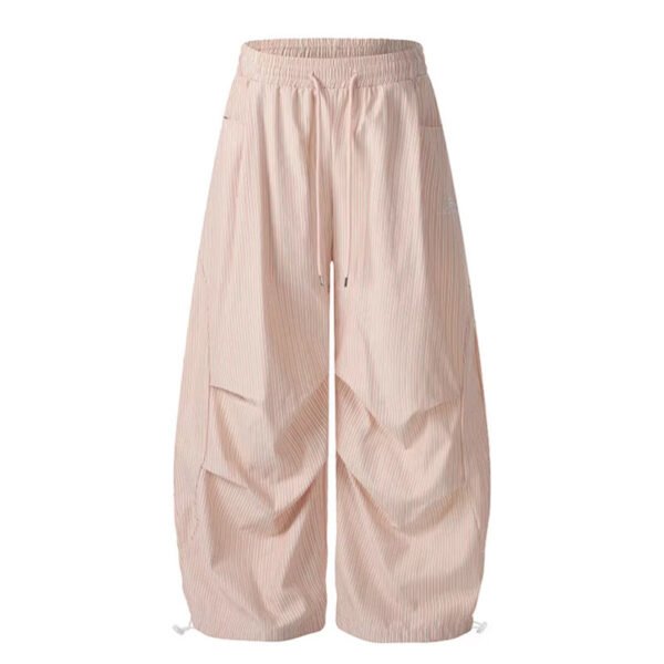 565972795 Women Loose Straight Leg Wide Leg Paratrooper Cargo Pants