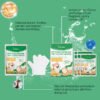 568529828 Pet Hair And Skin Gentle Cleaning Care Gloves