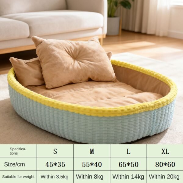 Winter Warm Dog Bed