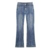 566226810 Mid waist flared jeans women's clothing