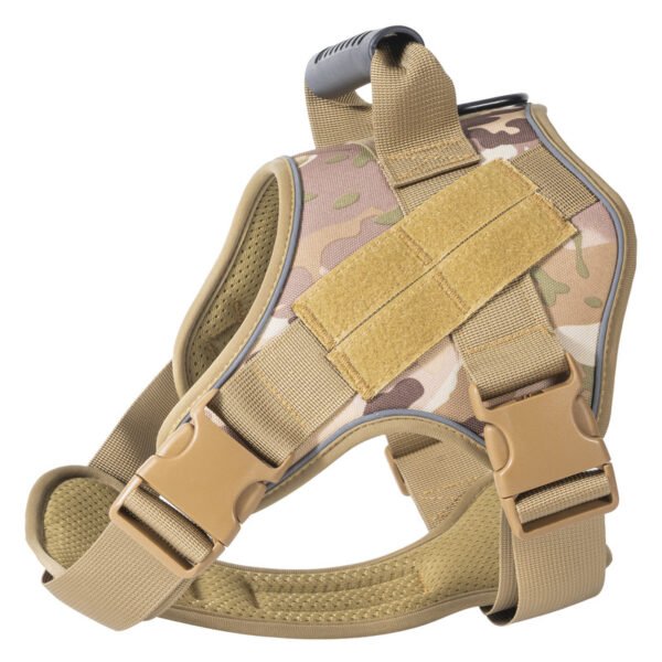 566225135 Tactical dog vest: for large dogs (German Shepherd, Golden Retriever) – training, military-style accessories.