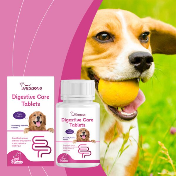 566224898 Dog Probiotic Tablets To Improve Intestinal Health,