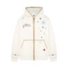 566226825 Floral Embroidery Hooded Sweatshirt Unisex Loose Casual Outerwear