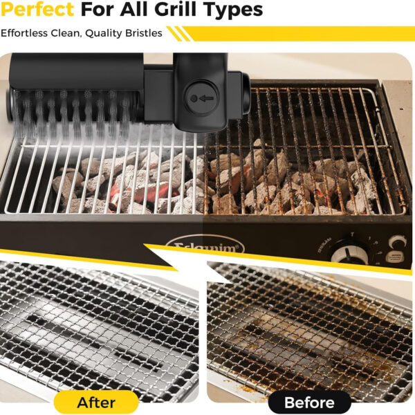 568341716 Electric BBQ Brush for Cleaning Grill