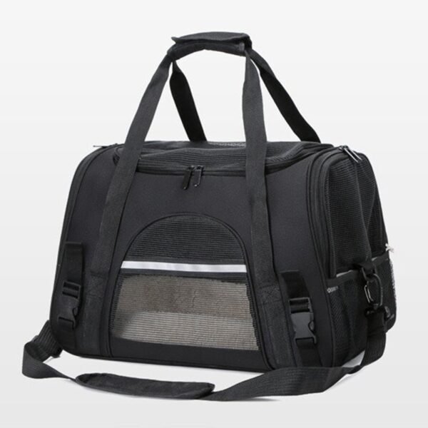 566225154 Foldable & Expandable Pet Carrier Bag - Mesh Breathable Cat/Dog Travel Bag