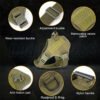 566225140 Tactical dog vest: for large dogs (German Shepherd, Golden Retriever) – training, military-style accessories.