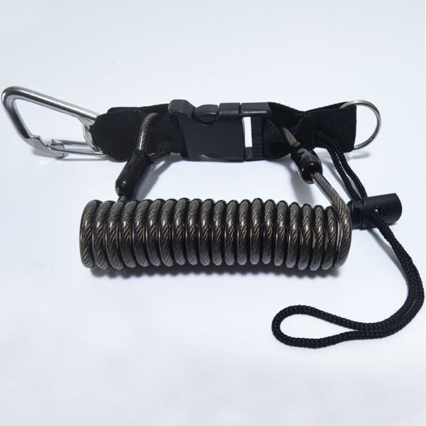 565970781 Stainless Steel Spring Cord for GoPro Action Cameras