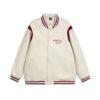 566226828 Color blocked baseball jacket