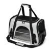 566225146 Foldable & Expandable Pet Carrier Bag - Mesh Breathable Cat/Dog Travel Bag