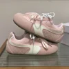 566150185 Contrast Flat Sneakers