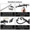 565970786 Stainless Steel Spring Cord for GoPro Action Cameras