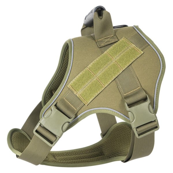 566225136 Tactical dog vest: for large dogs (German Shepherd, Golden Retriever) – training, military-style accessories.