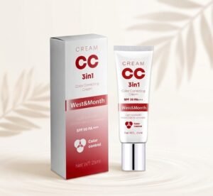 3 In 1 Color Correcting Cream, Cover Dark Spots, Moisturize Skin Care And Isolate Foundation 3 In 1 Color Correcting Cream