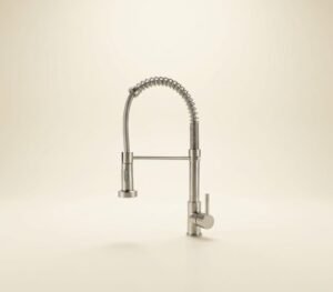 All copper rotatable cold and hot water dual mode sink, kitchen spring faucet (2) Rotatable Copper Dual-Temp Kitchen Faucet