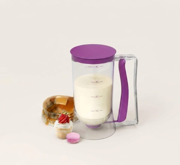 BATTER DISPENSER Cake Batter Separator Measuring Cup Dispenser Handheld DIY Baking Tool Handheld Batter Dispenser Baking Tool