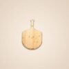 Bamboo Wood Pizza Tray Wooden Fan Steak Pastry Fruit Snack Baking Tableware Tray Handle Can Hang Bamboo Wood Pizza Serving Tray