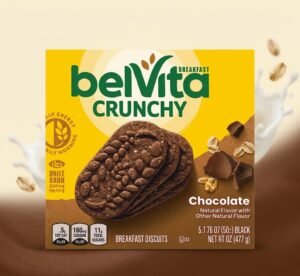 Belvitta Type Nut Butter Oat Biscuit Energy Breakfast Snack Food Crunch Whole Grain High Fiber Factory Bulk Export (2) BelVita Cinnamon Brown Sugar Biscuits