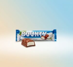 Best Selling Bounty Coconut Milk Chocolate Twin Pack Bars Limited Time Offer Bulk Discounts Available OEM Custom Packaging (2) Bounty Coconut Chocolate Bar