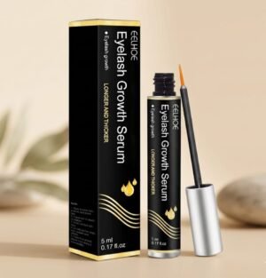 EELHOE Slimming And Lengthening Mascara Without Trace, Natural Mascara Moisturizing Mascara Black Curl Eyelashes And Eyebrows Eyelash Growth Serum