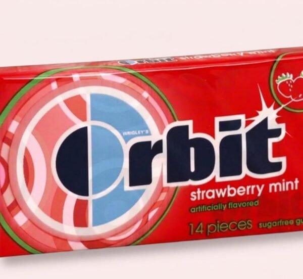 Orbit Strawberry Mint Sugarfree Gum