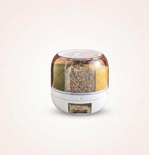 360? Rotating Rice & Grain Storage
