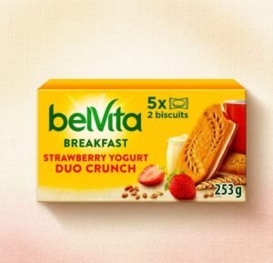 Healthy Belvitta Style Breakfast Biscuit Crunchy Wholegrain Energy Snack Food Factory Export Wholesale Supply Belvita Breakfast Biscuits Duo Crunch