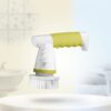 Household Kitchen Hand-Held Electric Dishwashing Brush Creative Bathtub Cleaning Brush Charging Rotary Mop Electric Dishwashing Brush