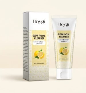 Hoygi Vitamin C Brightening Cleanser, Moisturizes And Soothes Facial Skin With A Clean, Hydrating, Non-Tightening Cleanser Hoygi GLOW FACIAL CLEANSER
