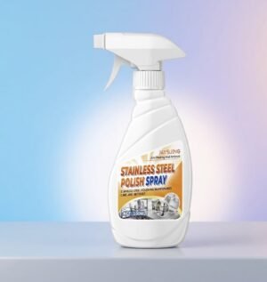 Jaysuing Stainless Steel Maintenance Agent, Kitchen Pot Grease Pot Bottom Black Scale Rust Removal Anti-rust Cleaner Jaysuing Stainless Steel Polish Spray.