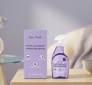Jue Fish Multi-Purpose Cleaning Spray, A Multi-Functional Cleaner For Easily Cleaning Grease And Stains On Kitchen Stoves And Kitchenware Jue Fish Multi-Purpose Cleaning Spray