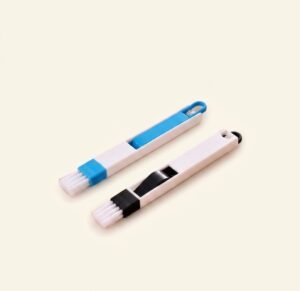 Multi-Purpose Door And Window Groove Cleaning Brush With Dustpan Crevice Brush Computer Keyboard Brush Corner Dust Brush Multi-Purpose Door And Window Groove Cleaning Brush