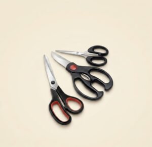 Multifunctional Kitchen Scissors Three-piece Panda Scissors Household Stainless Steel Scissors Food Scissors Chicken Bone Scissors Stainless Steel Sharp Utility Cooking Scissors