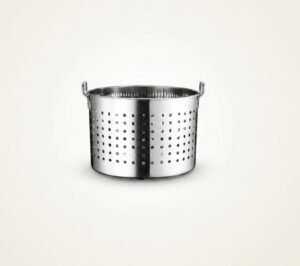 Multifunctional Stainless Steel Leaky Barrel Thickened Stainless Steel Lobster Barrel Sterilization Filter Barrel Punching Barrel Frying Barrel Multifunctional Punching Barrel Frying Barrel Bucket