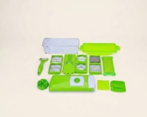 Multifunktionaler Gemüseschneider, 12-teiliger Schneider, Haushaltsschneider Multi-Functional Vegetable Chopper Slicer