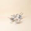 Non-stick Pot Marble Rice White Set Pot