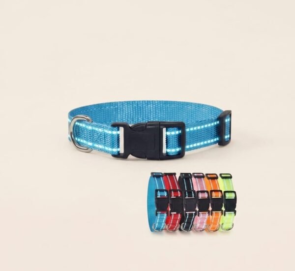 Nylon Dog Collar and Leash Set Pet Collars Leash for Small Medium Large Dogs Dog Accessories for Small Dogs (2) Nylon Dog Collar and Leash Set