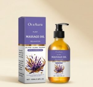 OceAura Lavender Essential Oil Gently Soothes The Body And Moisturizes The Skin With A Fragrance That Easily Absorbs Body Massage Oil Relaxation Body Massage Oil